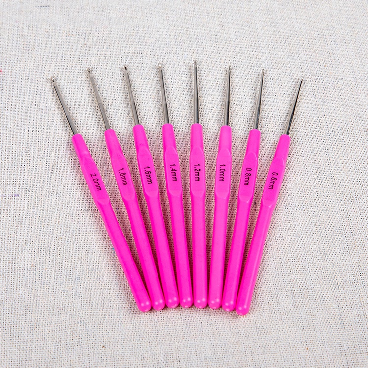 Knitting Tools For Sweaters Soft Handle Colored Aluminum Crochet A Set ...