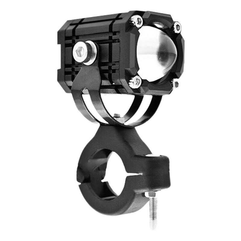 Motorcycle Fog Lights LED Round Auxiliary Lights Spotlight Driving Lights 4 Modes High Brighess