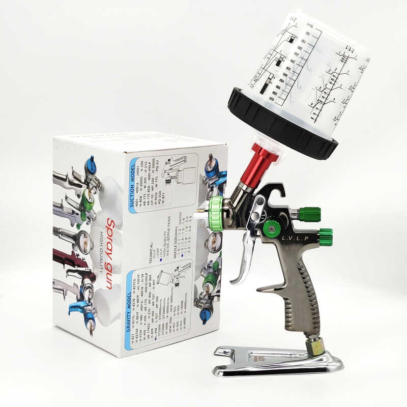 1.3Mm LP Spray Gun L-898 Stainless Steel Gravity Feed Spray Gun Sa ...
