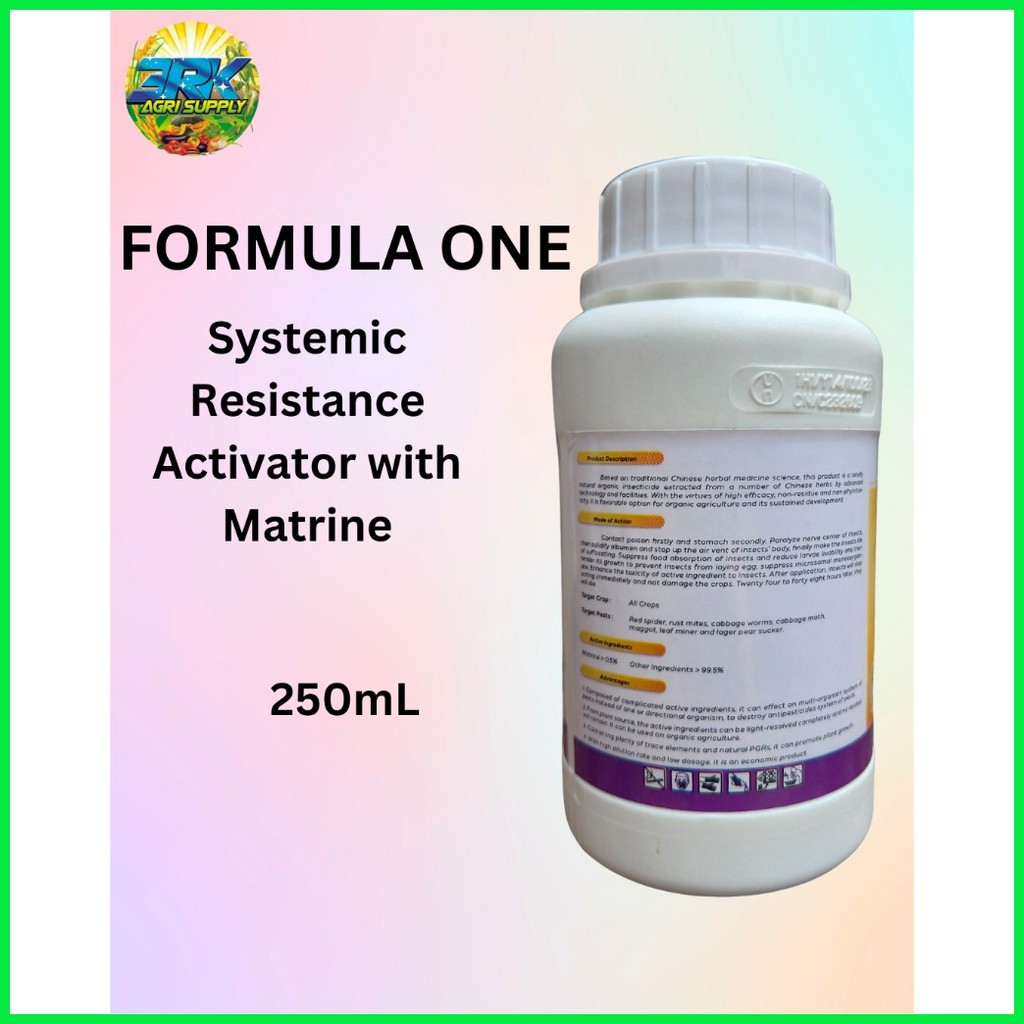 Formula One Bio- Insecticide by Bio Agrownica 250mL | Shopee Philippines