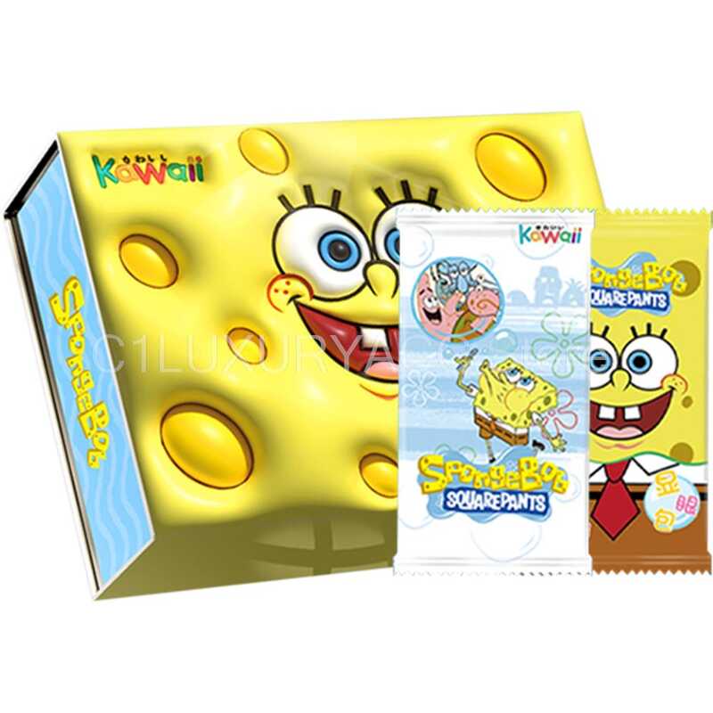 Genuine Anime Spongebob Squarepants Character Card Plankton Rare Card ...