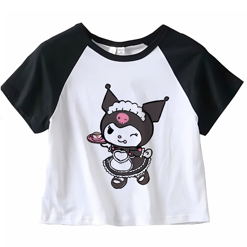 Kuromi vintage aesthetic fairy grunge crop top girl aesthetic kawai ...