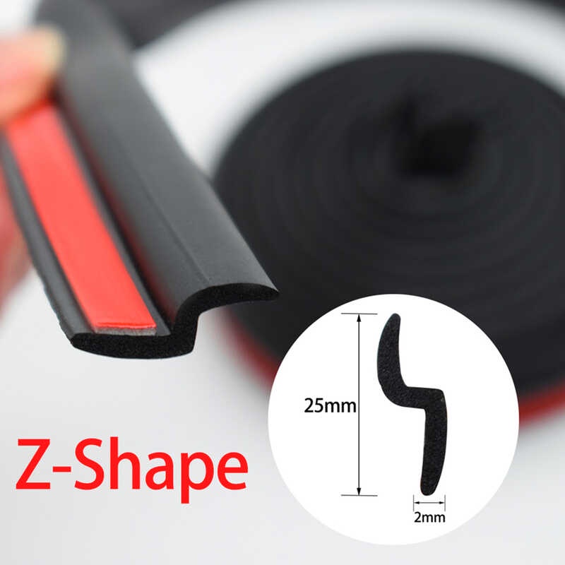 Car Hood Head Engine Sealant Trim Sealing Strip Auto AbcPillar Rubber