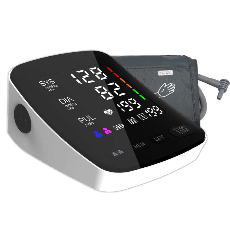 LED Curved Screen CE ISO Approved Factory OEM BP Monitor Automatic BP ...
