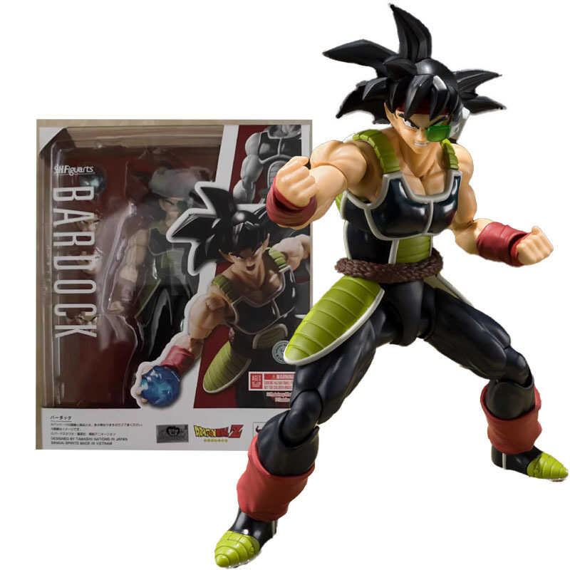 Bandai Shfiguarts Burdock Shf Anime Dragon Ball Z Son Goku Father Bardock Action Figures Mode 6476