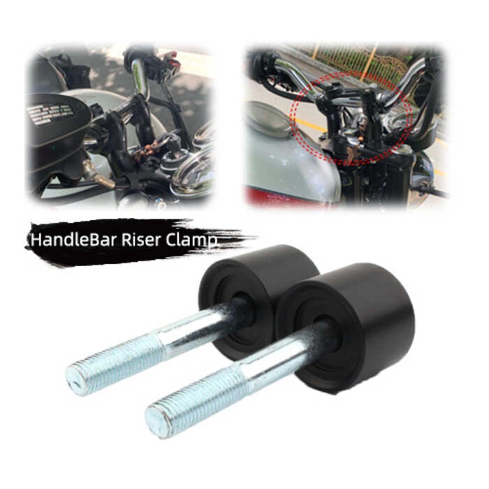 35 REALZION Motorcycle Handlebar Riser Clamp Holder Mount Adjustable