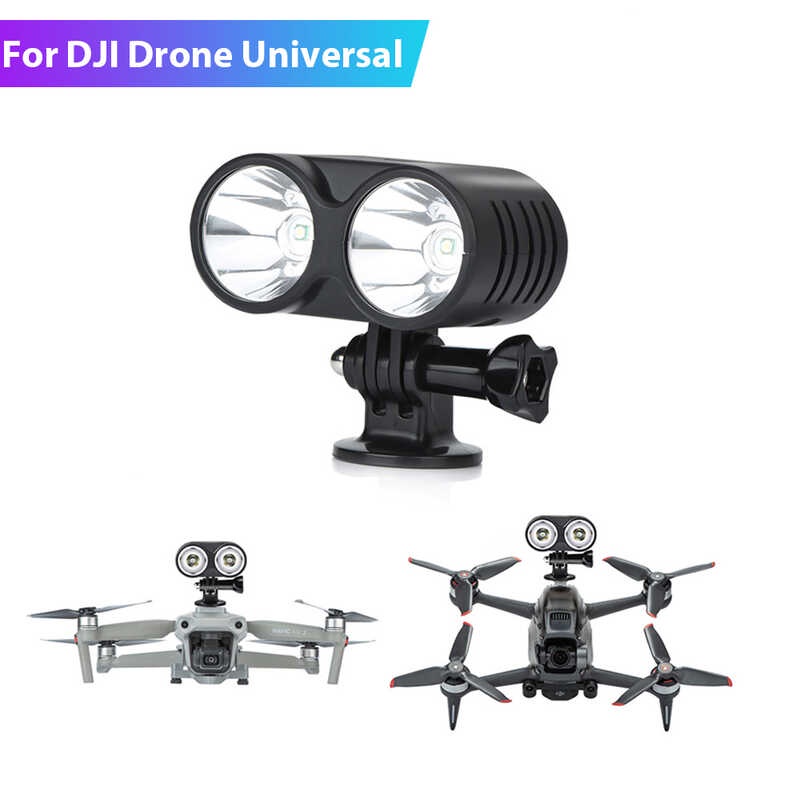 EKDJKK Verlängerungshalterung & Flight-Lampe Für DJI FPV – Drohnenzubehör Für Licht & Actioncams