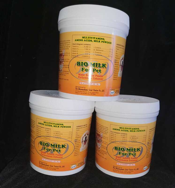 BIO MILK for your pet puppies and kittens with MULTIVITAMINS AMINO ...