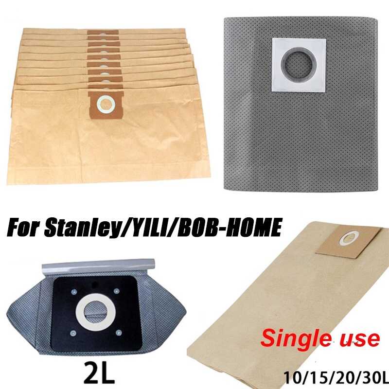 Universal Dry Vac Dust Bag Nonwoven Fabric/Disposable Vacuum Stanley