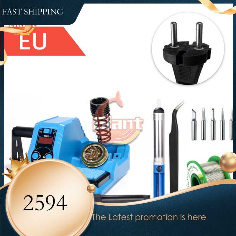 926LedVi3 Digital Electric Iron Kit Na May Tulong Sa Kamay 960I