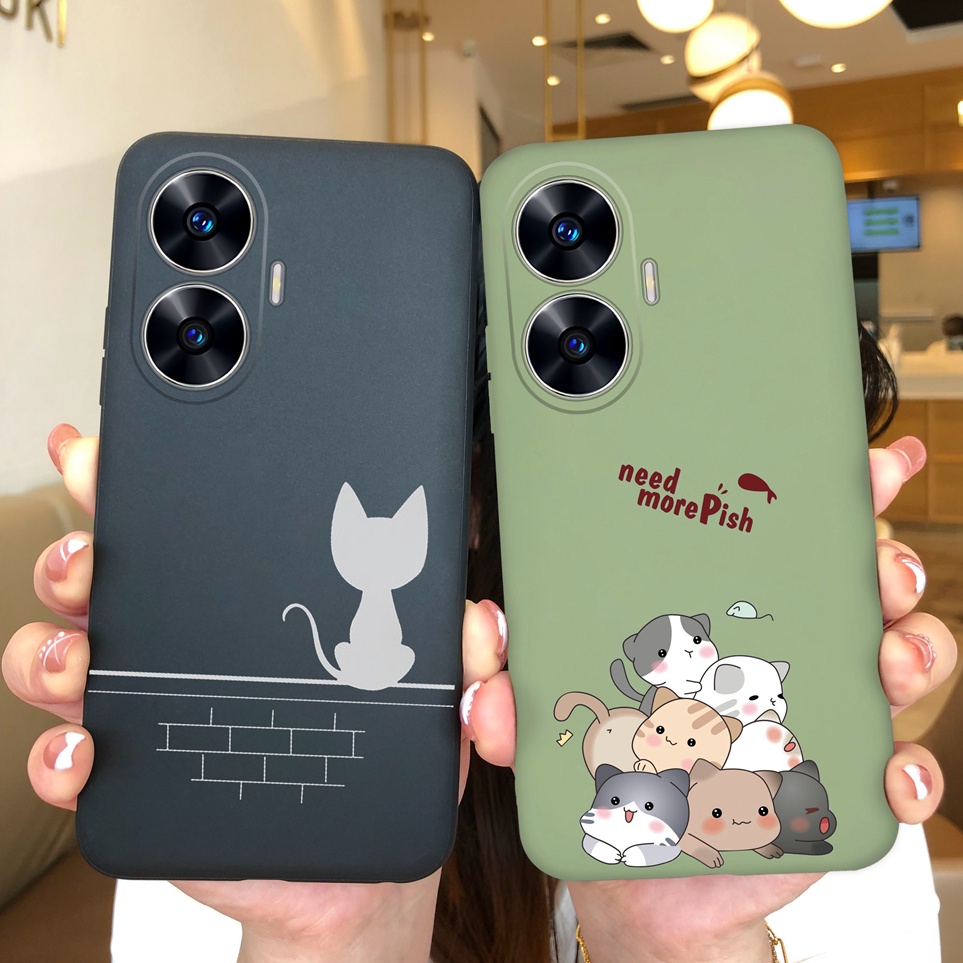 TEYYOS Cover Per Realme C55 4G, Custodia TPU/PC Hybrid Custodie Con 360 Supporto Antiurto Guscio A 684174
