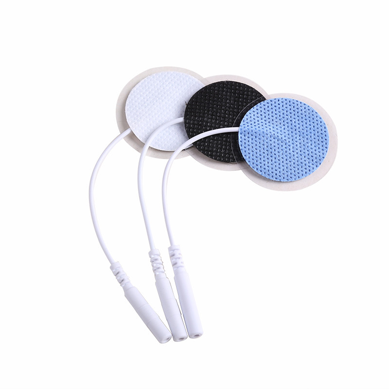 32mm EMS Electrode Pads Slim Self Adhesive Gel Electrode Sticker For ...