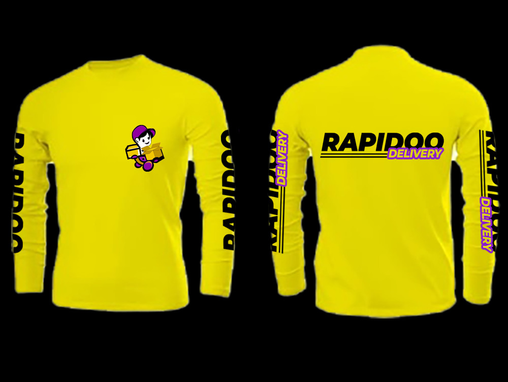 Rapidoo Motorcycle Rider delivery Long Sleeve Drifit uniform shirt ...