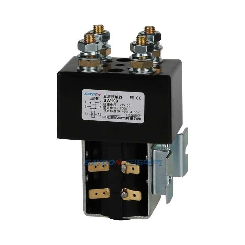 SAYOON Sanyou DC contactor CZWJ200A SW190 ZWW200A-2 DC contactor 24V ...