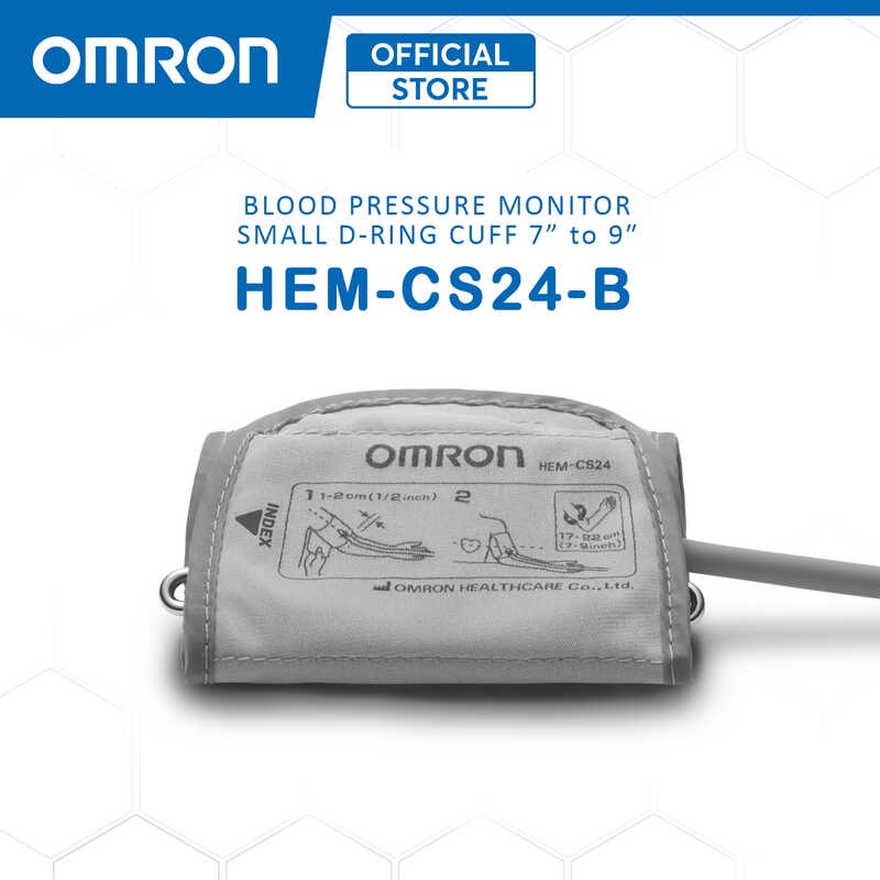 Omron HEM-CS24 Small Cuff Type B for Automatic Upper Arm Blood Pressure ...