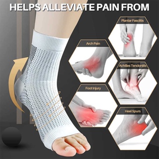 1Pair Neuropathy Socks Ankle Brace Soothe Socks for Women and Men ...