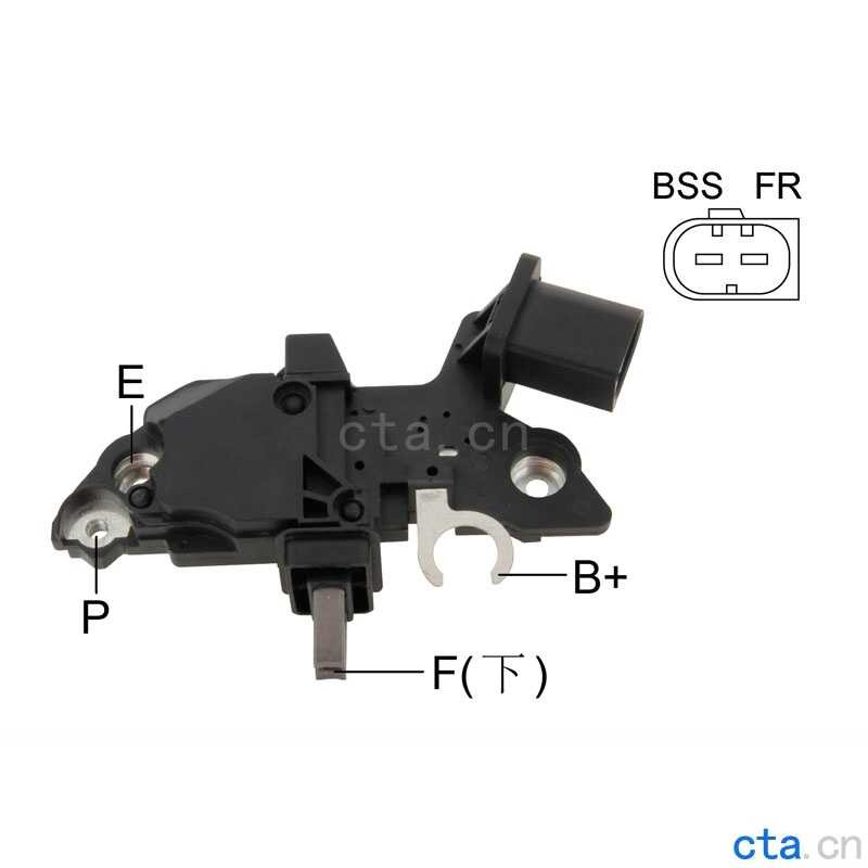 Mercedes Benz (2005-2006)/CTA Automotive Voltage Regulator 1568DA ...