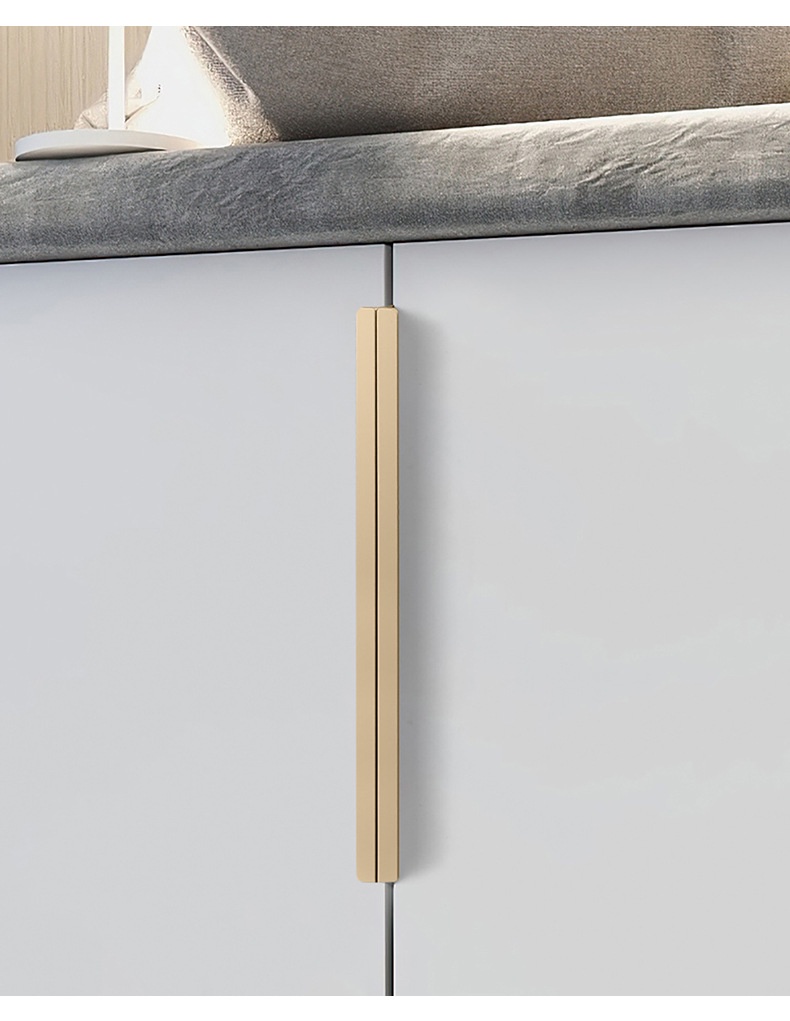 Embedded Wardrobe Door Handle for Edge-Mounted Cabinets and Wardrobes ...