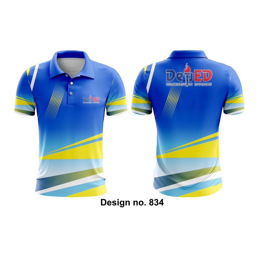 (HQ)DepEd School T-SHIRTS BNS full sublimation tshirt - POLO Shirt for ...