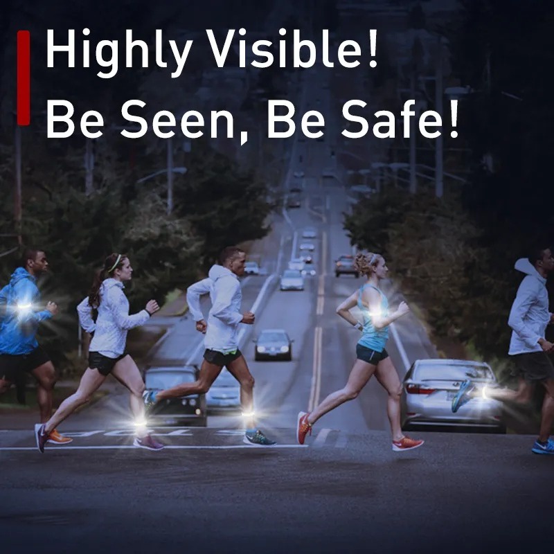 COB Ultra Light Jogging Light / Outdoor Sports Night Running Light ...