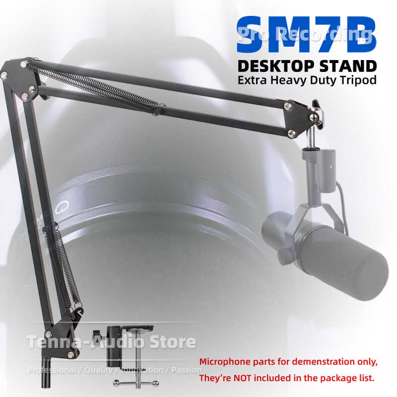 Para Sa SHURE Sm7b SM 7B 7 B Microphone Stand Table Desk Cantilever