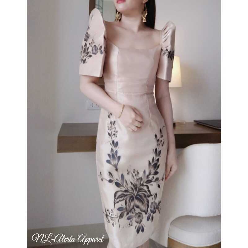 Filipiniana 2025 dress shopee