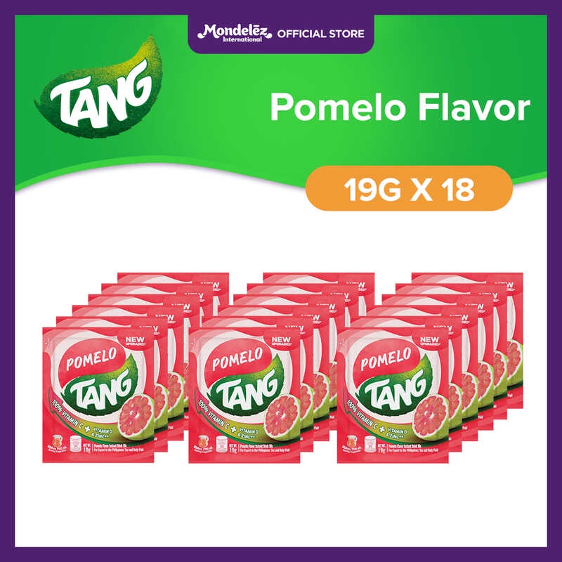 Tang Instant Drink Mix Pomelo Flavor 19g with Vitamins and Minerals C