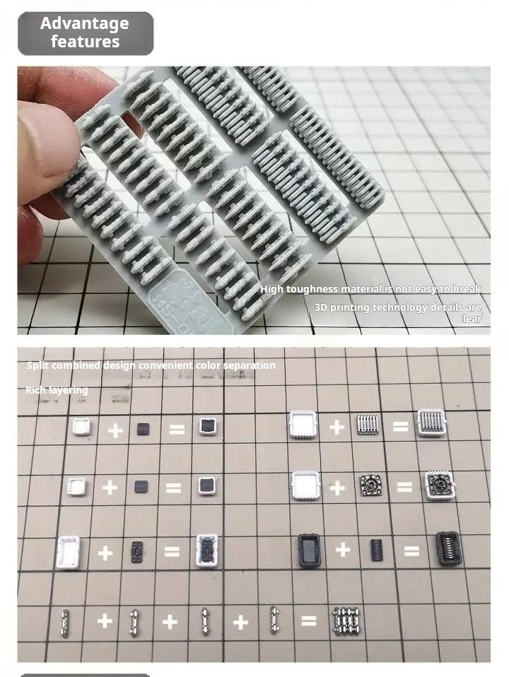 MOSHI Model Tools Mecha Armor Details Transformation HS001-006 for ...