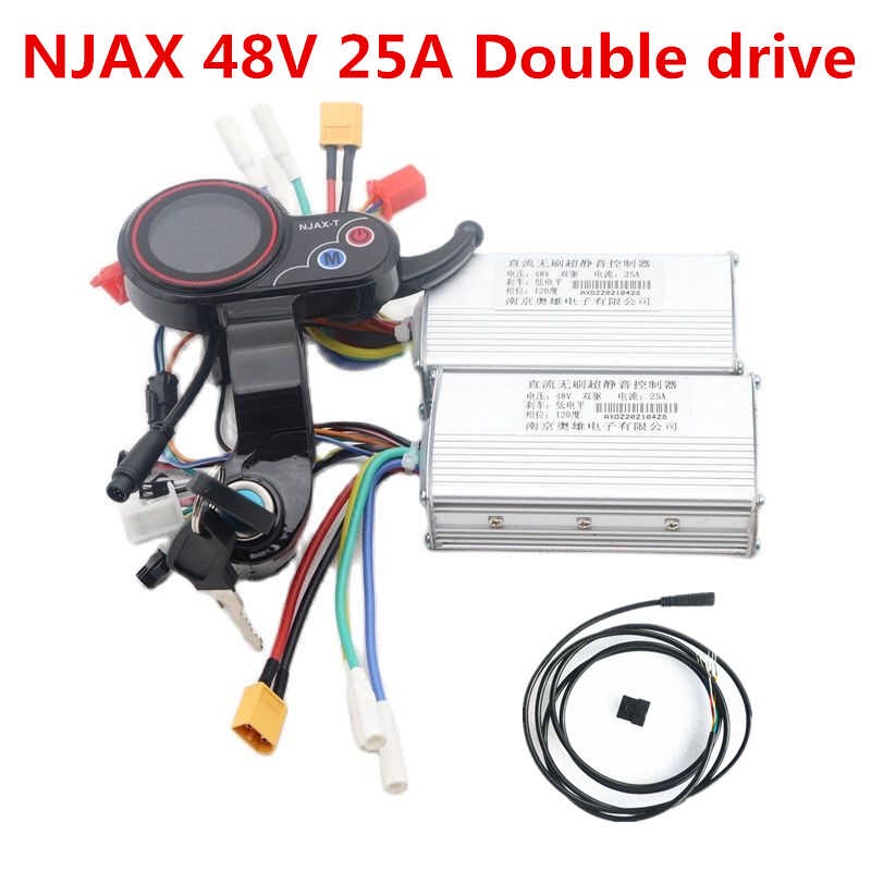 NJAX Lithium Battery Brushless DC Controller Liquid Crystal Display ...