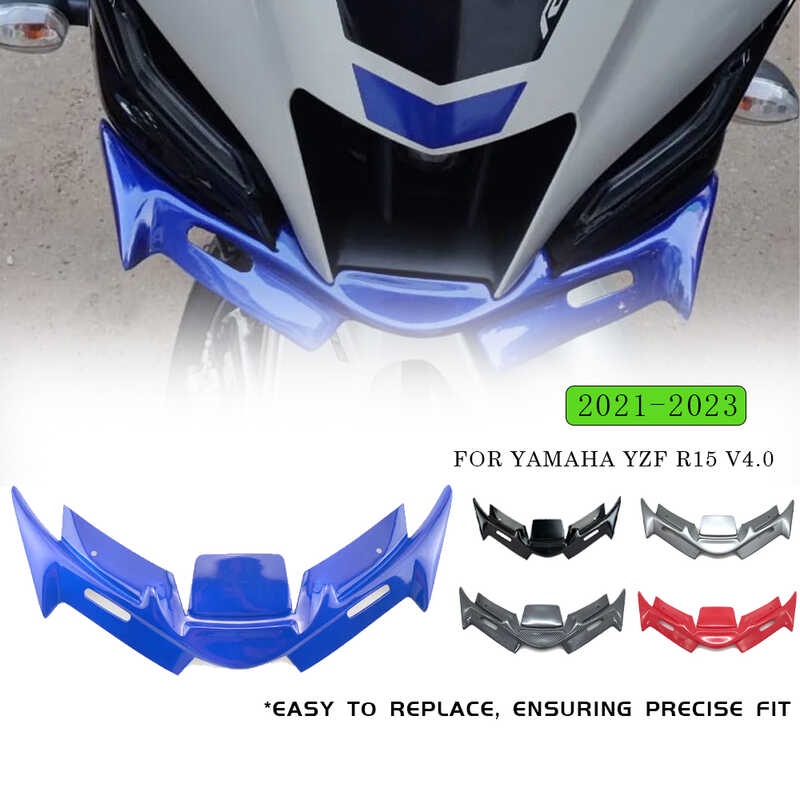 MTGEETHA For YAMAHA YZF R15 V4.0 2021-2023 Shark Fin Beak Accessories ...