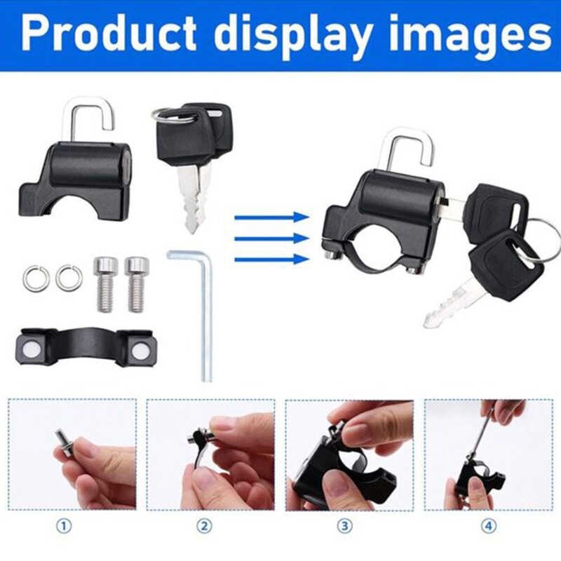 Handlebar Ng Motorcycle Lock Helmet Lock Motorcycle Parts Accessories ...