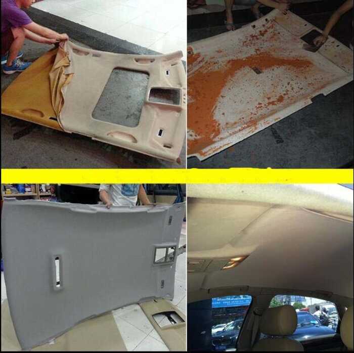 New High Quality Headliner Fabric Auto Pro Car Ceiling Roof Lining ...