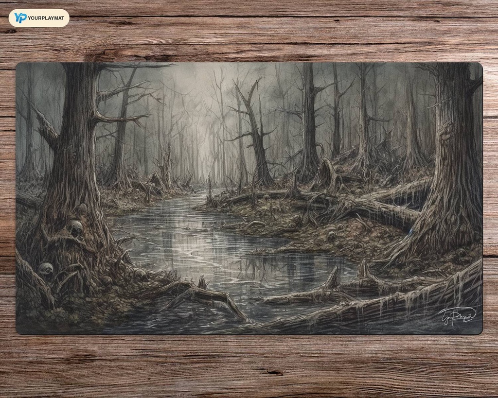 Playmat MTG Paramint Swamp Ethereal Mana (Costurado) - Deck de Cartas - Magazine Luiza
