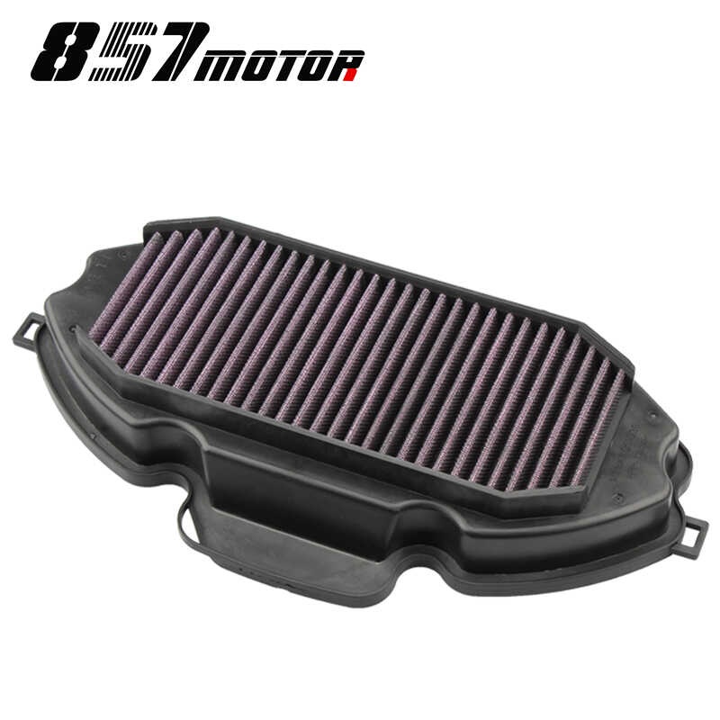 Engine Air Filter Air Filter For Harley Screaming Eagle Intakes S&S Super E & Super G Carbs Hi Flo Blue Air Filter Replacement - Foto 10
