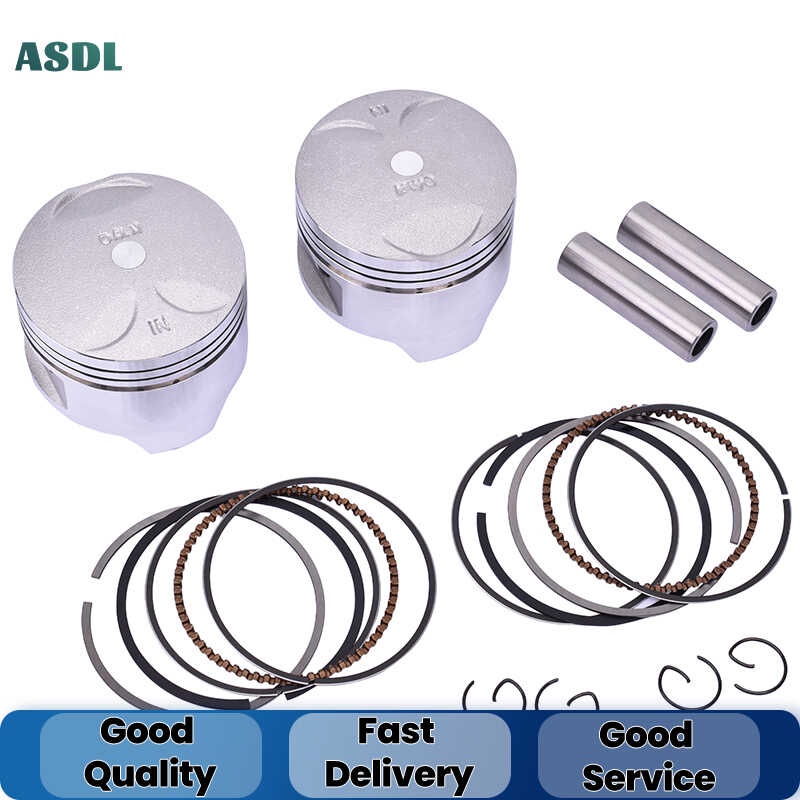 2set 64mm 64.25mm 64.5mm STD +25 +50 +0.25 +0.5 Motorcycle Piston Rings ...