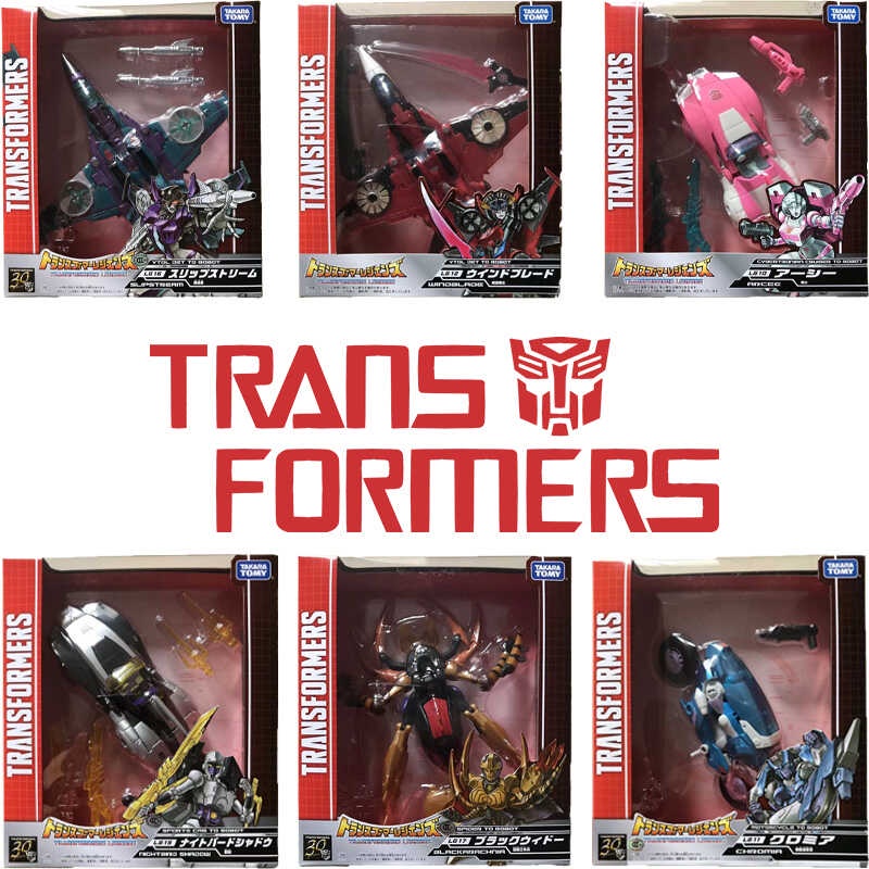 Takara Tomy Transformers Nightbird Arcee Windblade Slipstream