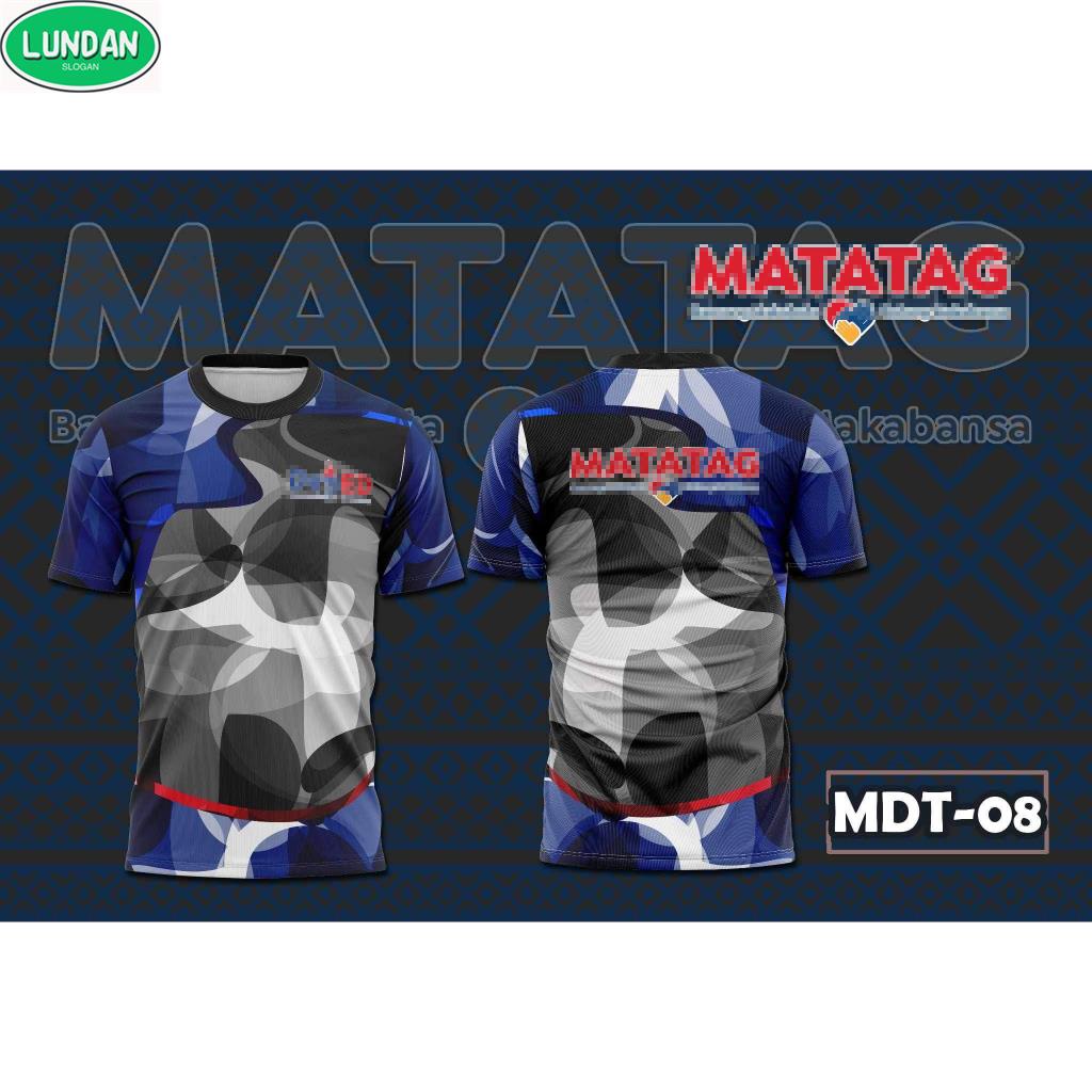 Lnd - Matatag Uniform Sublimation Deped Badge Tshirt For Men And Women 