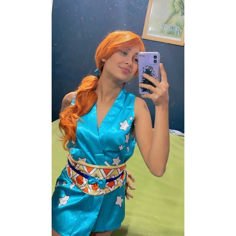 One Piece Wano Country Nami Cosplay Costume Wanokuni Style Nami Dress