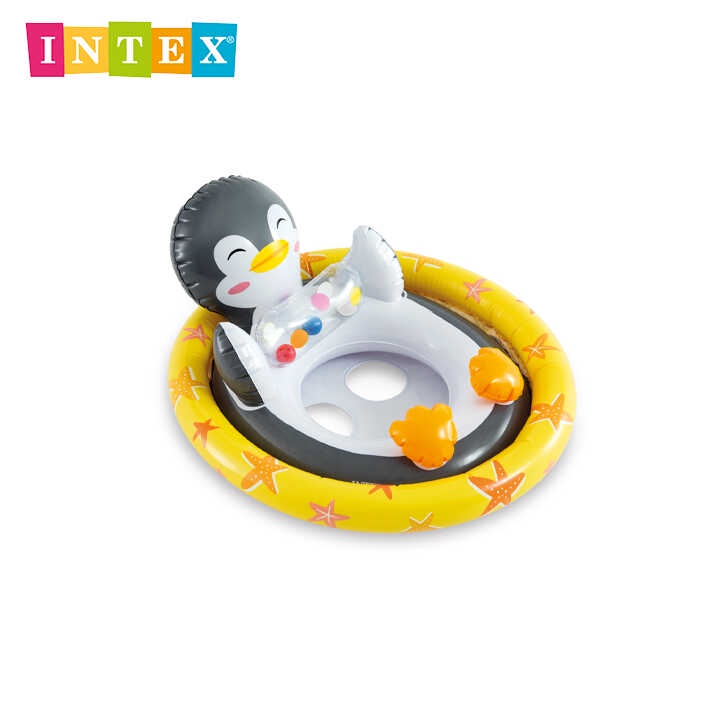 INTEX® 59570P See Me Sit Pool Rider – Penguin | Shopee Philippines