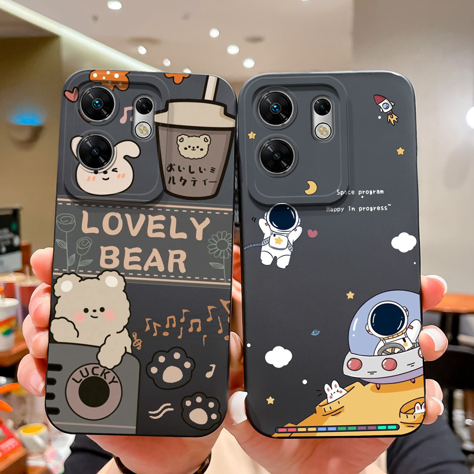 For Infinix Zero 30 4G Casing Cute Cartoon Space Astronaut Phone Case ...