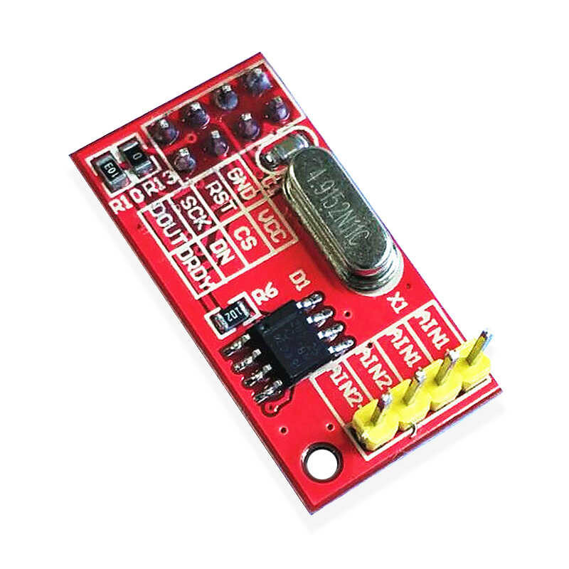 AD7705 Dual 16 bit ADC Data Acquisition Module Input Gain Programmable ...