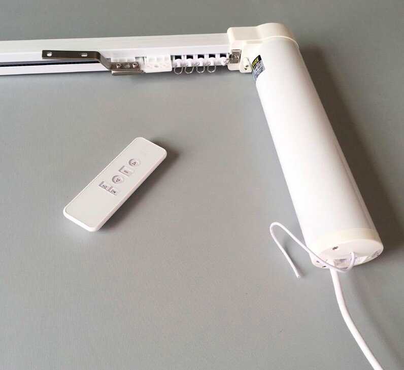 Motorized drapery motor auditorium motorized dual curtain rod finial