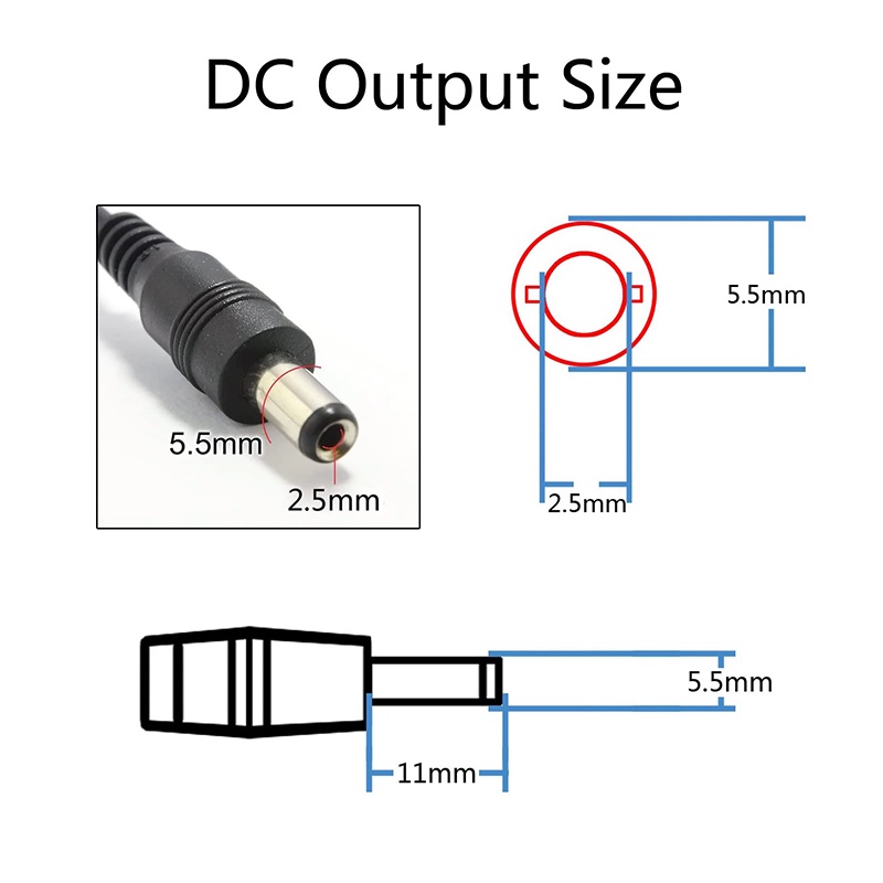 Power Adapter 5V 2A Power Supply For Network Media Converter 2.5mm ...
