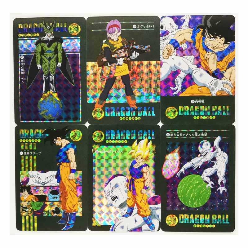 54pcsset Dragon Ball Z Gt Stormy Situation No5 Super Saiyan Heroes Battle Card Instinct Goku 