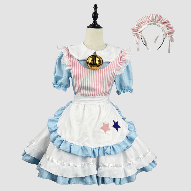 Cat Sexy Bell Maid Costume Cosplay Anime Cute Lolita Lolita Dress ...