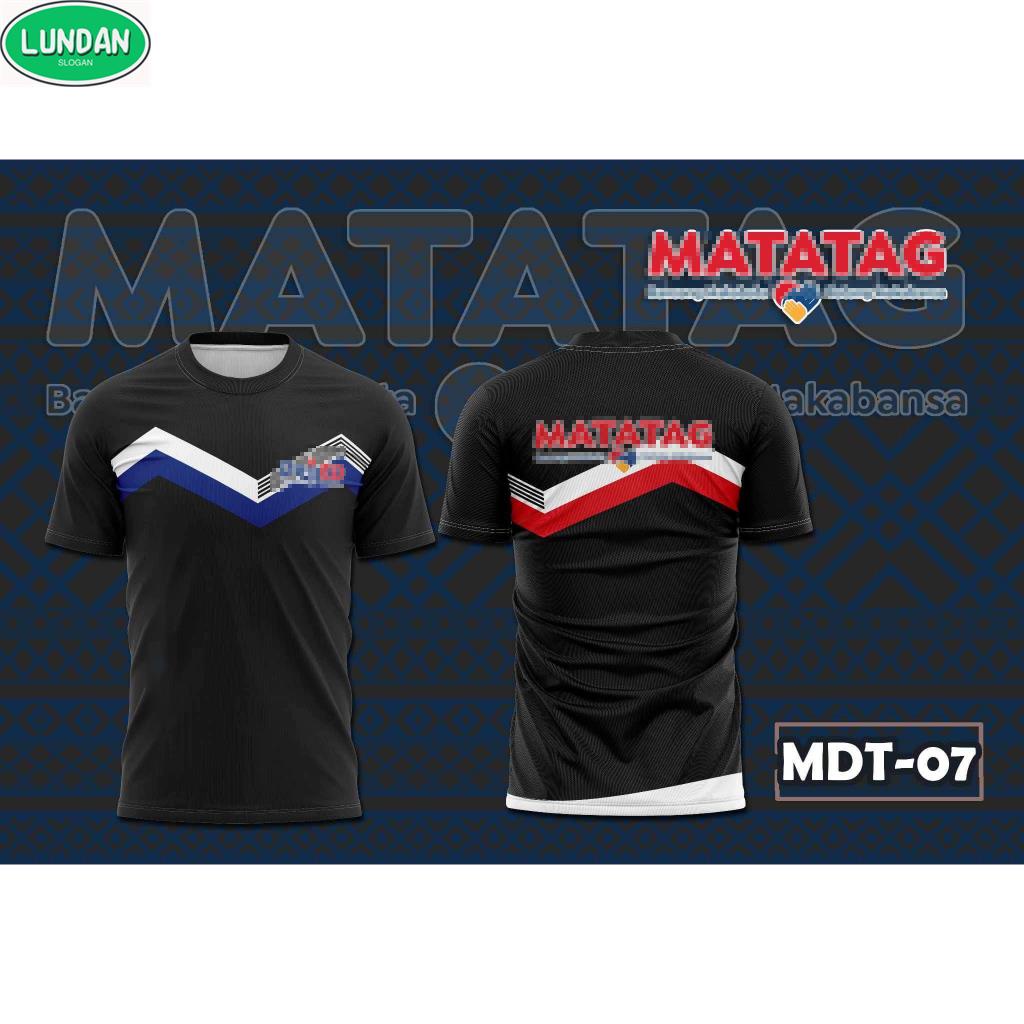 MATATAG UNIFORM SUBLIMATION DEPED BADGE TSHIRT FOR MEN AND WOMEN POLO ...