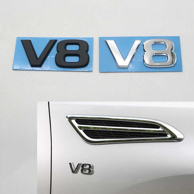 Para Sa Nissan Armada Patrol Titan V8 Emblem Car Side Fender Marks ...