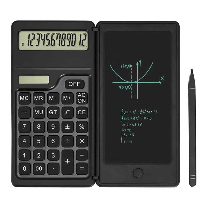 Folding Scientific Calculator Na May 6 Inch LCD Writing Tablet Portable ...