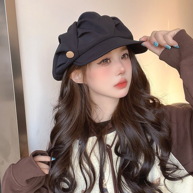 [Sunshine] [ Featured ] Pcommuting Octagonal Headgear Beanie / Women ...
