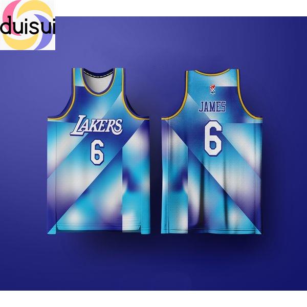 Duisui BASKETBALL CONCEPT LAKERS VIOLET SKYBLUE FULL SUBLIMATION JERSEY ...